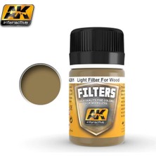 Ak Interactive Ak 261 35 Ml. Ahşap Için Açık, Filters Serisi Enamel Model Boyası