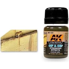 Ak Interactive Ak 123 35 Ml. Oıf&oef Abd Araçları Çizgi Efekti, Enamel Model Boyası