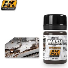 Ak Interactive Ak 093 35 Ml. Iç Mekan Eskitme Efekti, Wash Serisi Enamel Model Boyası