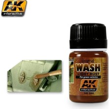 Ak Interactive Ak 046 35 Ml. Açık Pas Eskitme Efekti, Wash Serisi Enamel Model Boyası