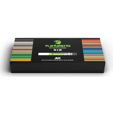 Ak Interactive Ak M150 Play Marker, Özel Kutuda Tüm Markerler, 34 Adet