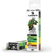 Ak Interactive Ak M104 Play Marker Seti, Orclar ve Goblinler,6 Adet