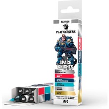 Ak Interactive Ak M106 Play Marker Seti, Uzay Şövalyesi, 6 Adet