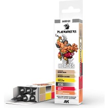Ak Interactive Ak M101 Play Marker Seti, Kahramanlar, 6 Adet