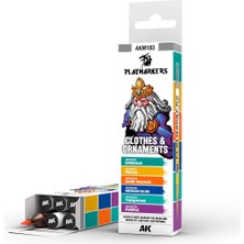 Ak Interactive Ak M103 Play Marker Seti, Kıyafetler ve Süs Eşyaları, 6 Adet