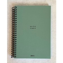 Colornote Papirüs Note Case Çizgisiz (Düz), Spiralli, Sert KAPAKLI,120 Yaprak, 16X23CM