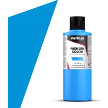 Vallejo 63038 200 Ml. Blue Fluo, Premium Rc Color Serisi Model Boyası