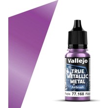Vallejo 77168 18 Ml. Amethyst Purple, Airbrush, True Metallic Metal (Tmm) Serisi Model Boyası