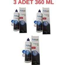 Hyfresh 3X360 ml Çok Amaçlı Kontak Lens Bakım Solüsyonu