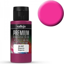 Vallejo 62007 60 Ml. Magenta, Opaque, Premium Rc Color Serisi Model Boyası