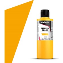 Vallejo 63032 200 Ml. Gondel Yellow Fluo, Premium Rc Color Serisi Model Boyası