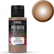 Vallejo 62078 60 Ml. Candy Brown Premium Rc Color Serisi Model Boyası