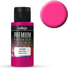 Vallejo 62035 60 Ml. Rose Fluorescent, Premium Rc Color Serisi Model Boyası