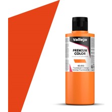 Vallejo 63033 200 Ml. Orange Fluo, Premium Rc Color Serisi Model Boyası