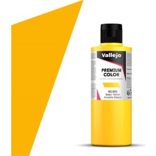 Vallejo 63003 200 Ml. Basic Yellow, Premium Rc Color Serisi Model Boyası