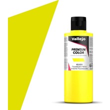 Vallejo 63031 200 Ml. Yellow Fluo, Premium Rc Color Serisi Model Boyası