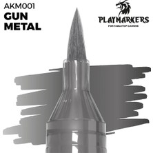 Ak Interactive Ak M001 Play Marker, Gun Metal
