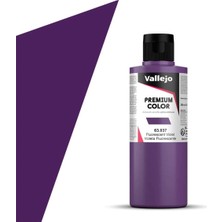 Vallejo 63037 200 Ml. Violet Fluo, Premium Rc Color Serisi Model Boyası