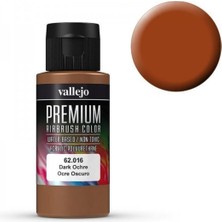 Vallejo 62016 60 Ml. Dark Ochre, Opaque, Premium Rc Color Serisi Model Boyası