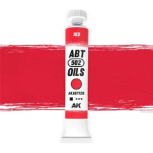 Ak Interactive AK ABT120 20 ml. Yağlı Boya, Red