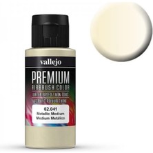 Vallejo 62041 60 Ml. Metallic Medium, Pearl&metallics, Premium Rc Color Serisi Model Boyası