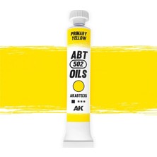 Ak Interactive AK ABT535 20 ml. Yağlı Boya, Primary Yellow