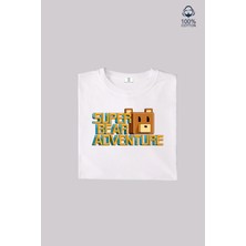 Ciro Kids Super Bear Adventure Süper Ayı Baskılı %100 Pamuk Kısa Kollu Unisex Çocuk Tişört