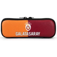 Galatasaray Tek Gözlü Erkek Çocuk Sarı - Kırmızı Okul Kalem Çantası/kalemlik - 26949