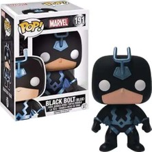 Funko Pop Marvel Black Bolt Blue 191 Vaulted Figure Figür