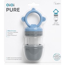 Oioi Püre Silikon Meyve Sebze Besleyici Emzik 6 Ay+ Bpa ve Fitalat Içermez Gıda Sınıfı Silikon