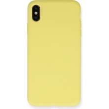Karahanbey Xs Kılıf Nano Içi Kadife Silikon - Mat Sarı