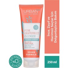 Karahanbey Saç Şampuani & Pi̇nk Graperfruit Ginger Ince Telli̇ Saçlar Içi̇n Dolgunlaştirici Vegan 250ML