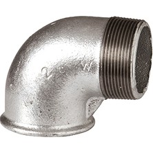 Atusa 3/4 Galvaniz Kuyruklu Dirsek - 5 Adet