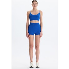 COMEUP Toparlayıcı Şort Canlı Cobalt