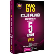 Pegem Akademi Yayıncılık 2026 GYS İçişleri Bakanlığı Görevde Yükselme Sınavlarına Hazırlık