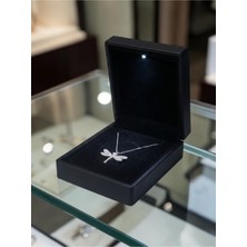 Anka Mücevherat Işıklı Kutuda 925 Ayar Gümüş Yusufcuk Kadın Kolye