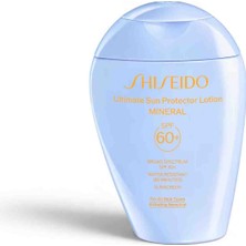 Shiseido Ultimate Sun Protector Mineral Spf 60+ Hassas ve Tüm Ciltler Için Suya Dayanıklı Güneş Kremi