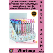 Wintoup #kalem Kurşun Okul Ofis Kırtasiye Eğlenceli Tasarım Figürlü Hediyelik Şık Unicorn Yumurtlayan Kalem