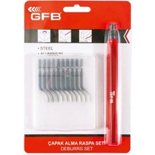 Sedef Power Tools Çapak Alma Raspa Seti Aluminyum Gövde Gfb 6660