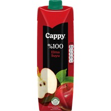 Cappy %100 Elma Suyu Karton Kutu 1 L (2'li Paket)