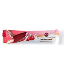 Elit Çilek Aromalı Dolgulu Sütlü Çikolata 35 G (4'li Paket)