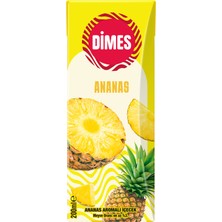 Dimes Ananas Aromalı Içecek 200 ml (8'li Paket)