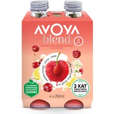 Avoya Blend Vişne & Limon Maden Suyu 4 x 250 ml (2'li Paket)