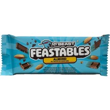 Mr.beast Badem Parçacıklı Sütlü Çikolata 60 G