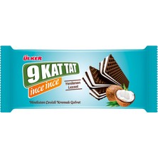 Ülker 9 Kat Tat Ince Hindistan Cevizli 114 G (4'li Paket)