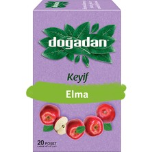 Doğadan Elma Çayı Poşet 20'li (3'li Paket)
