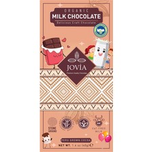 Jovia Organik Sütlü Çikolata Kids 40 G (2'li Paket)
