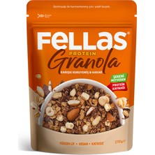 Fellas Vegan Protein Granola Karışık Kuruyemiş & Kakao 270G