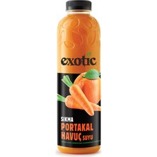 Exotic Portakal Havuç Suyu 750 ml (2'li Paket)