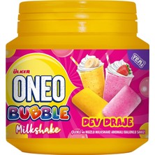Ülker Oneo Bubble Çilek & Muz Milkshake Aromalı Sakız 76 G (3'li Paket)
